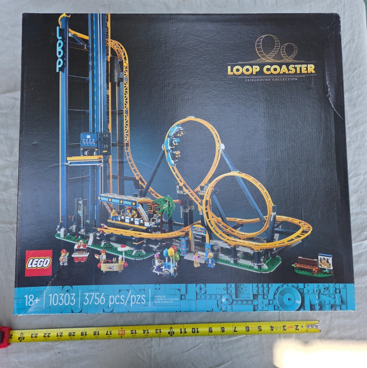 LEGO Loop Coaster 10303 COMPLETE w/ Box & Manuals READ RETIR