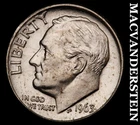 1963-D Silver Roosevelt Dime-Choice Gem BU Lustrous No Reserve #i3070