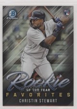 2019 Bowman ROY Favorites Chrome Christin Stewart #ROYF-10 ku9