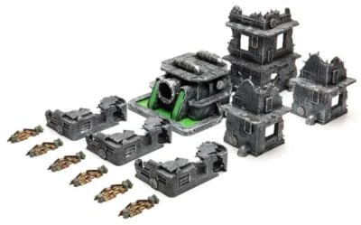 GAME MAT.EU Fallout Zone Set - Gamemat Pre-Painted Terrain Set