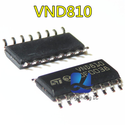 Circuito Integrato ST VND810, Driver High-side 2 Canali, 16-SOIC, Nuovo, Per Elettronica