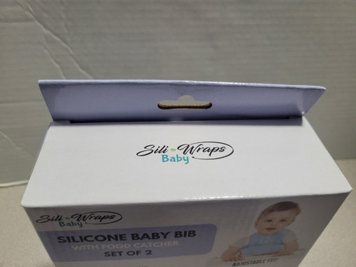 Silicone Baby Bib 2 Pack - Picture 5 of 6