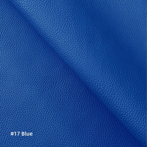 Pb017 Cushion Cover*Blue*Faux Leather synthetic Litchi Skin Sofa Seat 3D Box - Picture 38 of 54