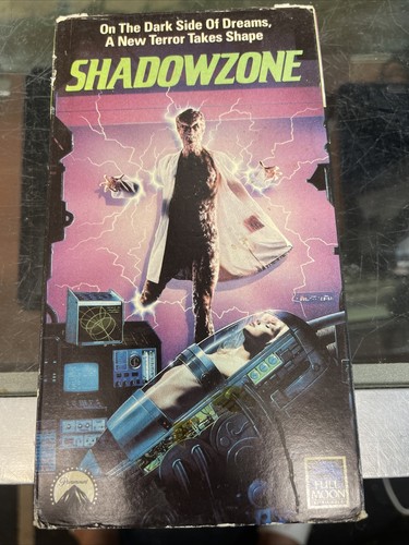 Paramount Full Moon VHS Shadowzone 1990 Horror Sci Fi Mutant Creature Cult R