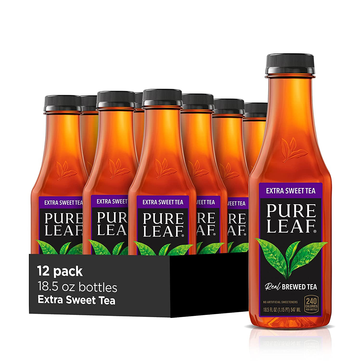 Pure Leaf Iced Tea, Extra Sweet, Real Brewed Tea, 18.5 Fl Oz