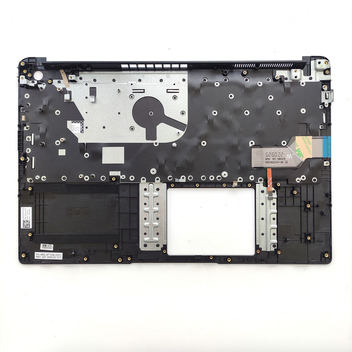 LCD Back Cover / Bezel / Palmrest / Hinges Kit For Dell Latitude 3500 (E3500) – Black