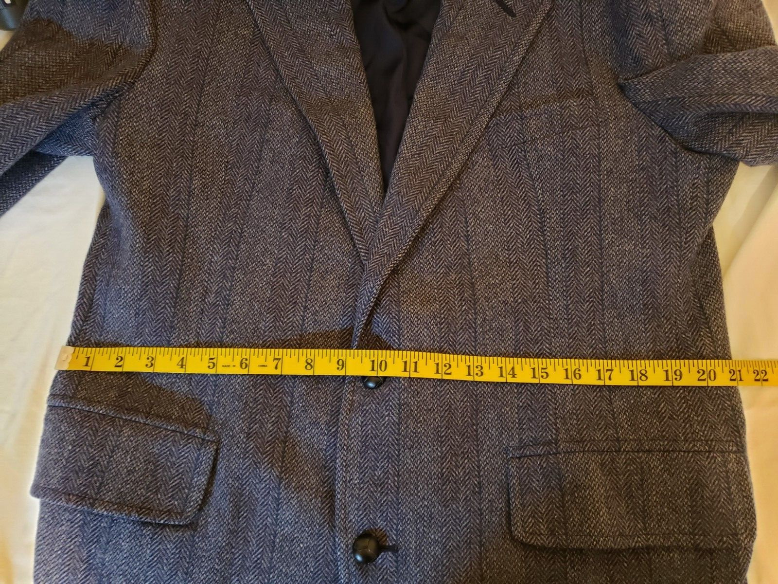 Pendleton Virgin Wool Tweed Herringbone Blazer Ja… - image 13