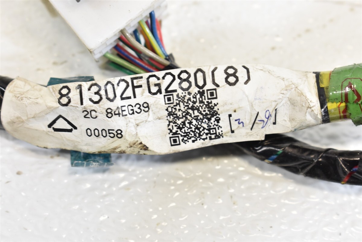 2011-2014 Subaru Impreza WRX Instrument Panel Wiring Harness