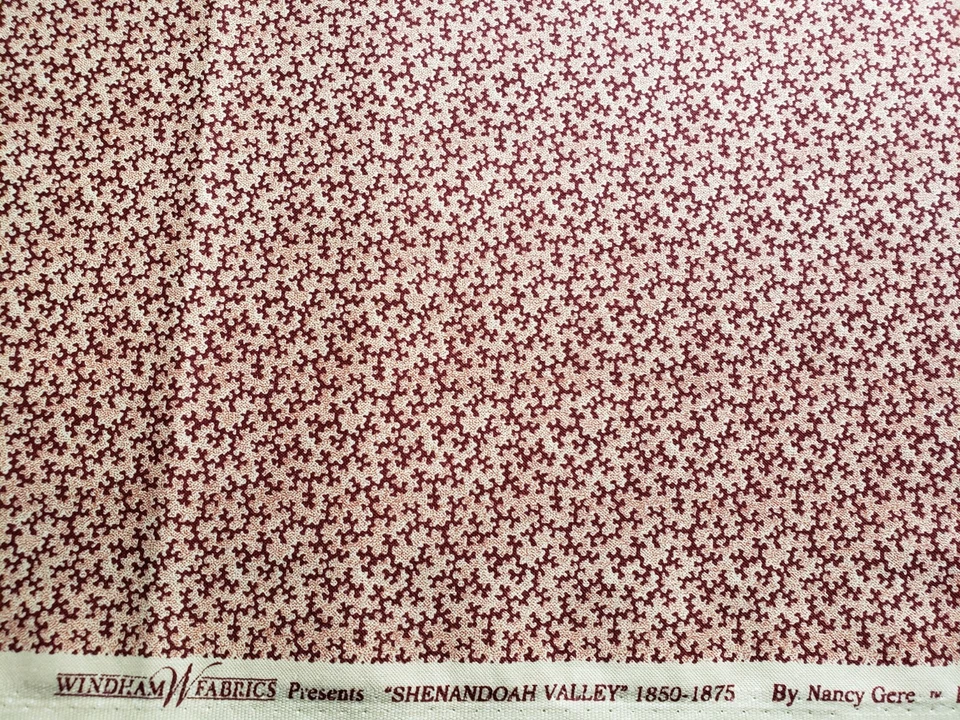 Windham Fabrics Shenandoah Valley 1850-1875 Reproduction Nancy Gere 2 Yd x 43" - Image 2 of 4