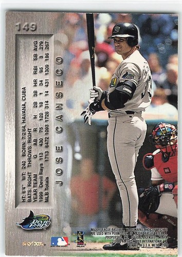 Jose Canseco Baseball Cards - RC's, Base Cards, Inserts, etc. - You Pick - Picture 331 of 365