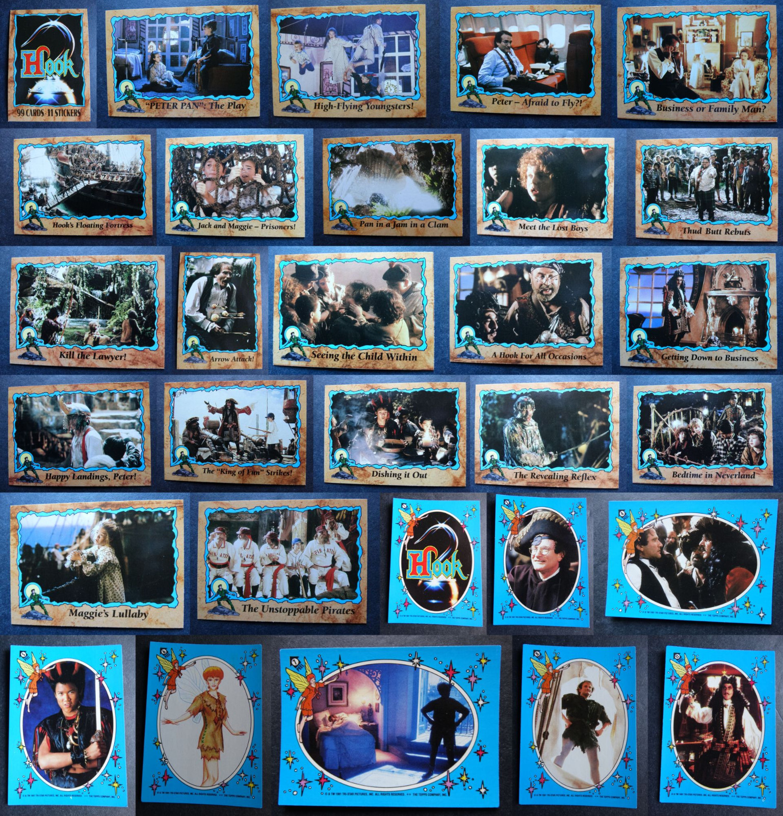 1992 Topps Hook Movie Trading Card Complete Your Set You U Pick 1-99