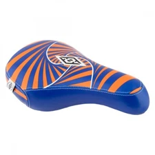 Alienation Psycho MX Pivotal BMX Bike Bicycle Seat Saddle Orange / Blue