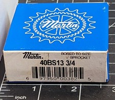 Martin Sprocket  Gear 40BS13 3/4 C1S4 5