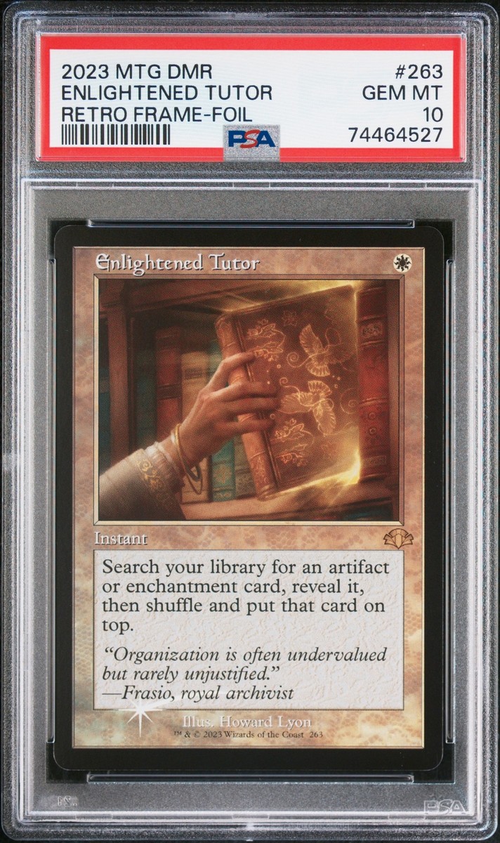 Enlightened Tutor (Retro Frame) Dominaria Remastered Foil for sale
