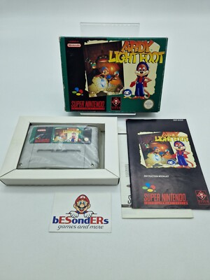 Ardy Light Foot - Super Nintendo SNES - PAL - OVP - Anleitung