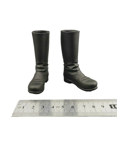 ZYTOYS 1/6 ZY1042B Male Brown Leather Shoes Boots Fit 12'' Man