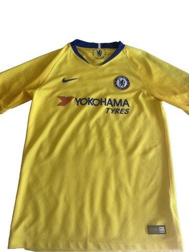 Chelsea Jersey Mens Large Black Soccer Nike Mount 19 Third Kit