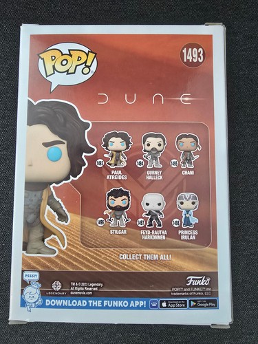 TIMOTHÉE CHALAMET autografo firmato di persona FUNKO POP DUNE PAUL ATREIDES ACOA - Foto 3 di 6
