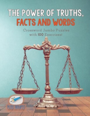 Puzzle Therapist - Power of Truths Facts and Words  Crossword Jumbo  - X555z
