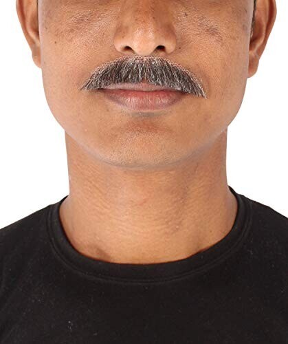 Bigote de vello facial humano para hombre, opción de varios colores, M-1269 - Imagen 26 de 40