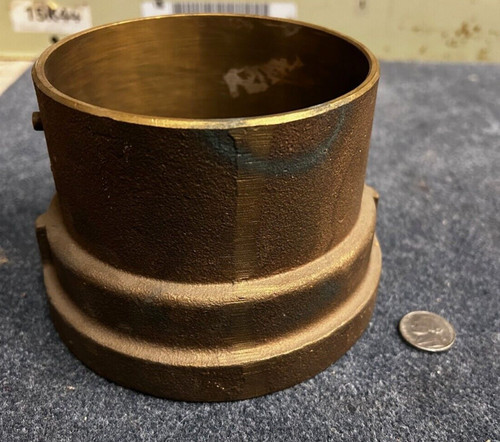4" Copper Brass Female Adapter