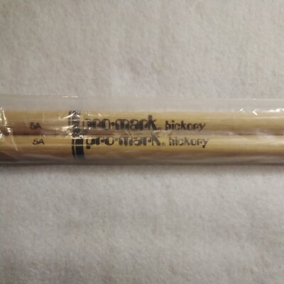 PRO-MARK Hickory 5A Texas USA Drum Sticks plastic tips NEW sealed. Lower Price!