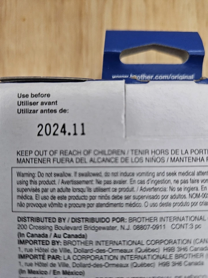 BRAND NEW! Brother LC71CL Cartridges 3-pack Cyan Magenta Yellow Value pack 11/24 - Image 3 of 4