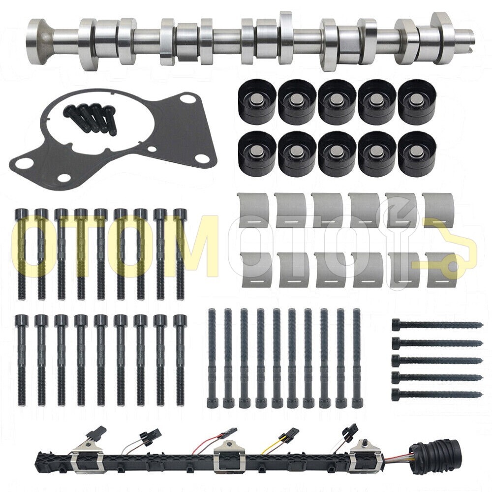 Kit arbre à came en acier forgé et faisceau injecteur étanche pour VW T5 2.5 TDI