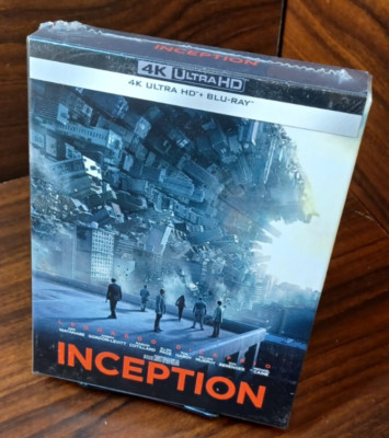 Inception 4K Steelbook (EURO IMPORT)-NEW (Sealed)Free Box Shipping with Tracking