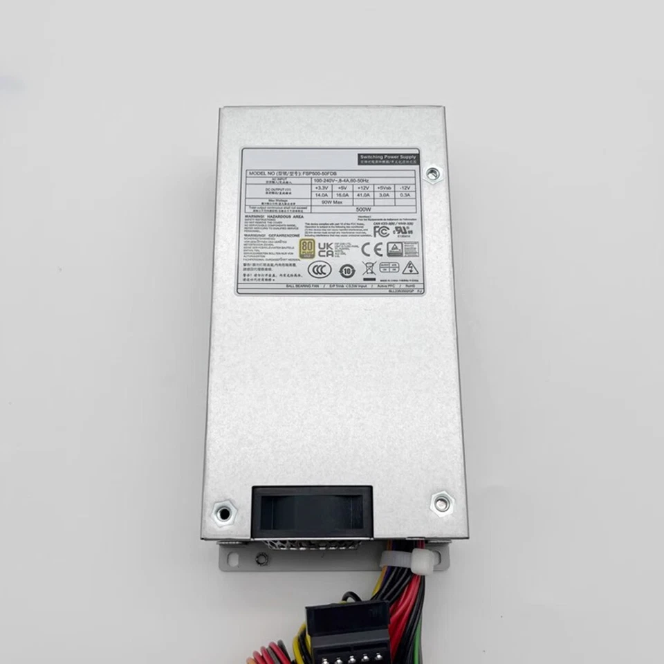 500W FSP500-50FDB UL 1U 80 Plus Gold Enclosed Flex ATX Power Supply For FSP - Image 4 of 4