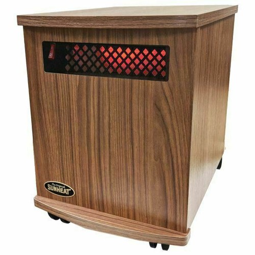 SunHeat USA Infrared Heater Hand crafted Amish Made Oak 1500 Watt 5 Yr  Warranty | eBay