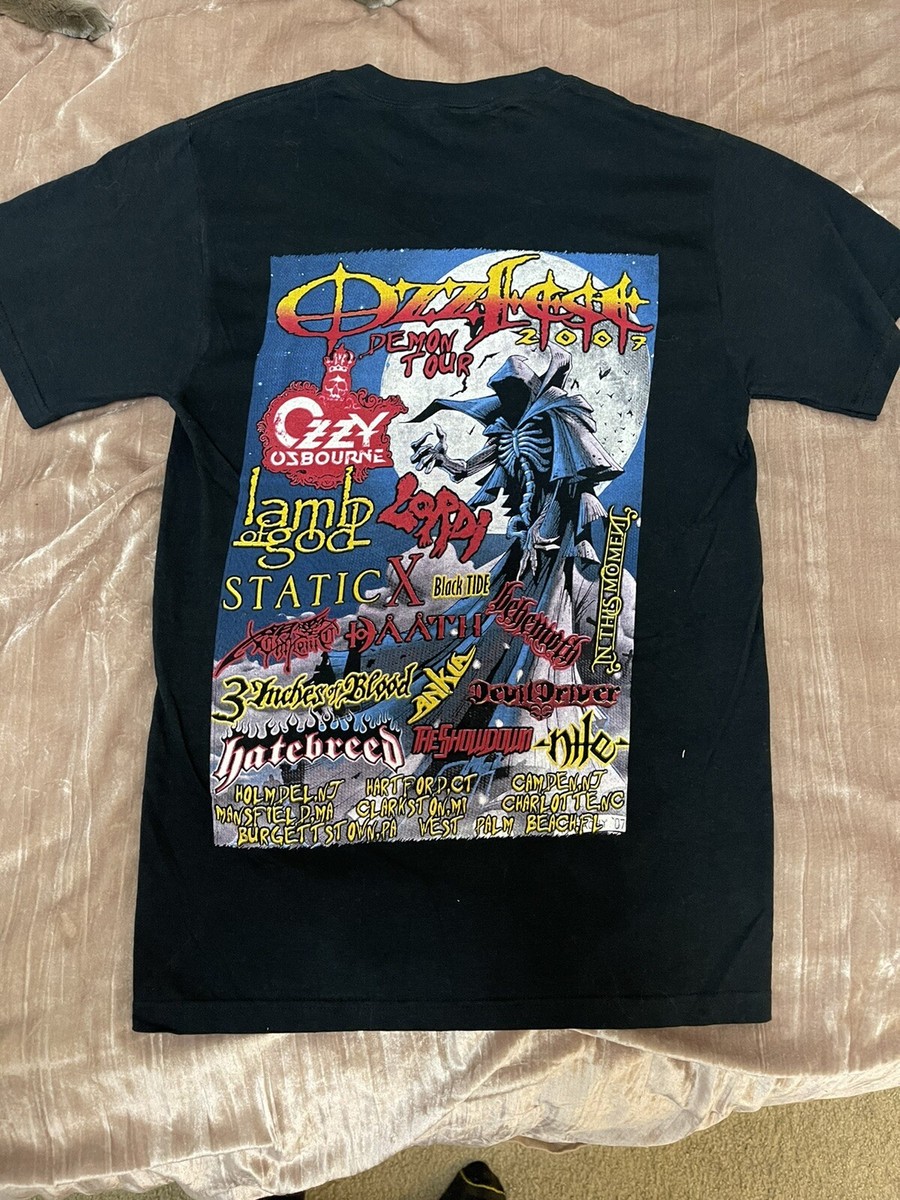 【激レア！】 Ozzfest 2007 オズフェス Tシャツ オジー オズボーン Ozzfest 2007 (オズフェスト2007) Tシャツ