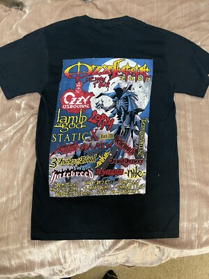 Ozzfest 2007 Demon Tour T Shirt Mens Small In Amazing Condition