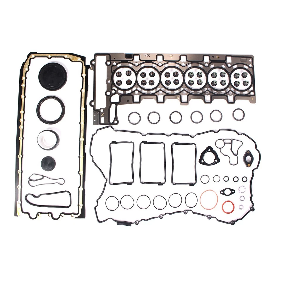 For BMW N55 335i 435i 535i 740Li X3 X5 E90 F16 F25 3.0L Cylinder Head Gasket Set - Image 3 of 4
