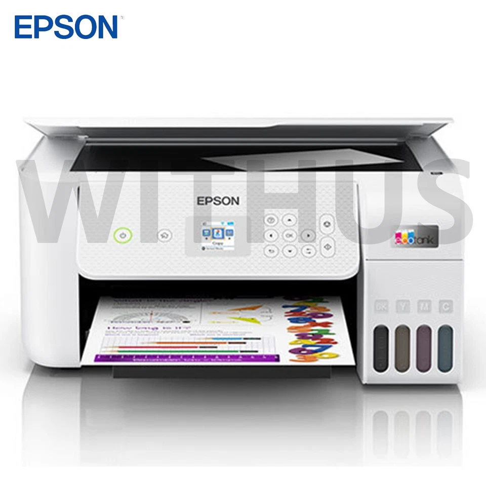 EPSON EcoTank L3266 Printer Print/Scan/Copy Ink Tank Printer - Tracking - Image 2 of 4
