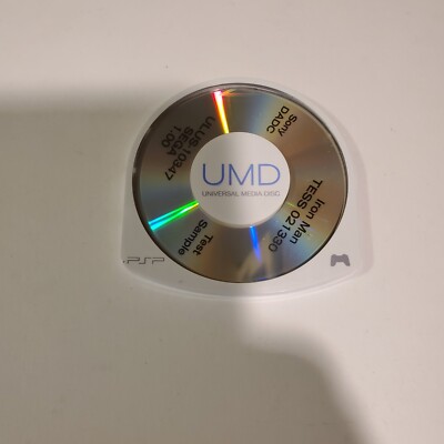 Iron Man (Sony PSP, 2008)   Prototype   RARE   Test Sample  