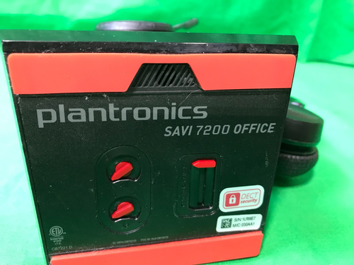 Plantronics SAVI 7200 Office DECT z bezprzewodowym zestawem słuchawkowym Poly 7220 * - Zdjęcie 2 z 4