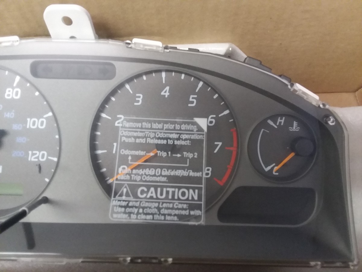2001 Nissan Sentra Speedometer Cluster 24810-4Z400 | eBay