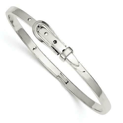 silver buckle bracelet