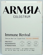 ARMRA Colostrum Superfood Grass-Fed Immune Fitness Brain Benefits Blood Orange