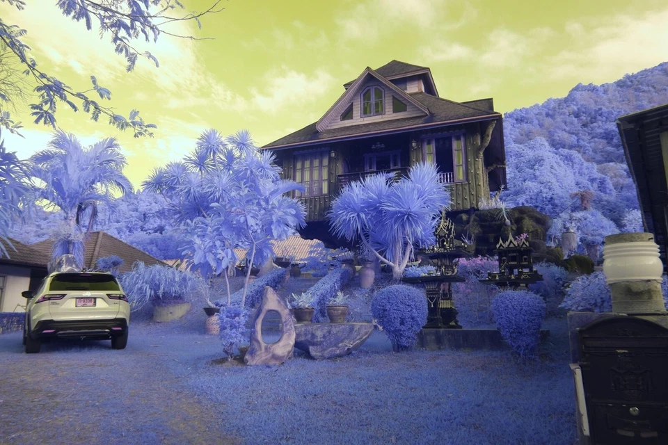 Candy Chrome 550nm /LP, Infrared Filter, 77mm, UK Seller, for full Spectrum mod - Image 3 of 4