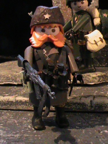Playmobil Custom Capellan Castrense (Division Bleue) - Stalingrad 1941 - Réf 0722