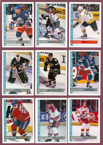 1992-93 OPC O PEE CHEE HOCKEY CARD 265-396 & ANNIVERSARY SERIES WRAPPER SEE LIST - Picture 83 of 164