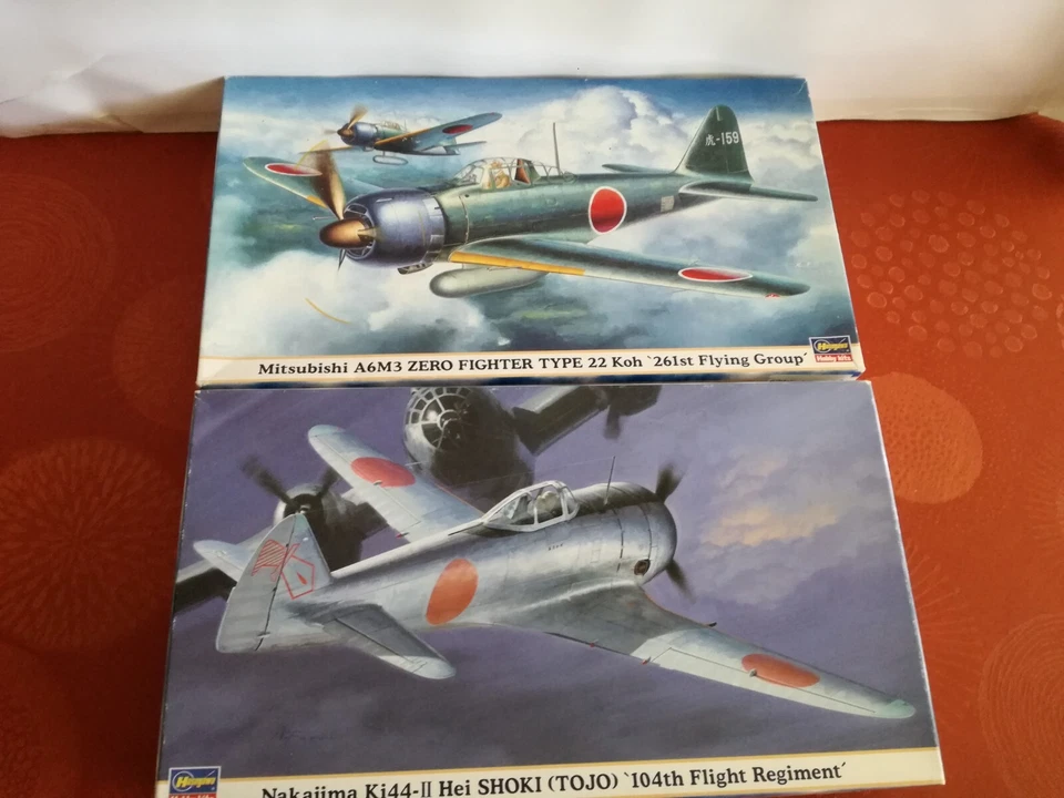 ✅HASEGAWA N°2 KIT 1/48 - TONY + ZERO - LOTTO 1 - Immagine 2 di 2