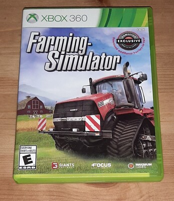 Farming Simulator (Xbox 360) No Manual, Game Stop Exclusive Edition