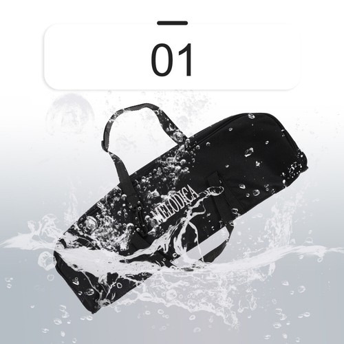 32 -key Melodica Bag Thickened Accordion Holder Zipper Harmonica Bag (Black) - 第 9/12 張圖片