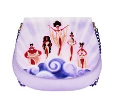 EN STOCK Bolso Bandolera Loungefly Disney Hércules Musas Nubes Nuevo con Etiquetas