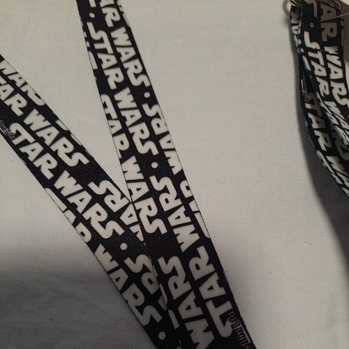 Disney Star Wars Breakaway Lanyard ID Badge Holder Neck Strap Key Chain NWT - Picture 2 of 5