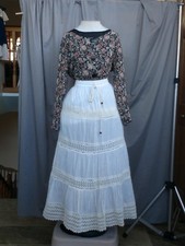 Victorian Dress Edwardian Costume Civil War Reenactment Style