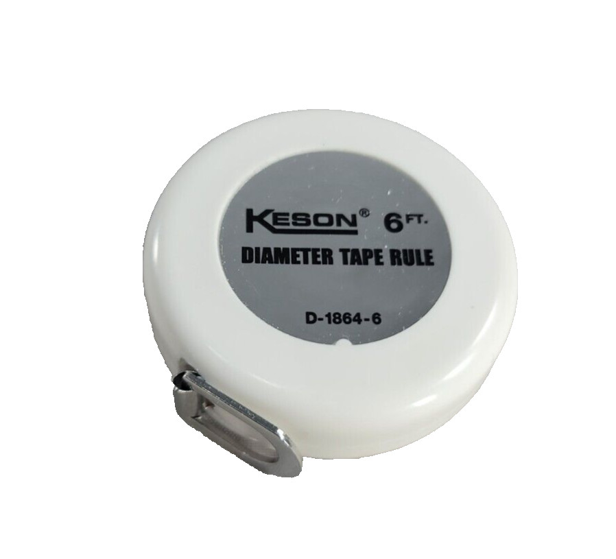 6 Ft Wrap-A-Round Pipe Outside Diameter Measuring Tape, 3/8"